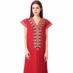 women clothing maxi long Tunic embroidery dress Abaya kaftan caftan Muslim Islamic moroccan ethnic dress floor length gown 1630