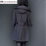 women jacket casaco feminino winter double breasted hooded slim coat jacket women coat outside overcoat casual fashion jacket