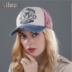 xthree wholsale brand cap baseball cap fitted hat Casual cap gorras 5 panel hip hop snapback hats wash cap for men women unisex