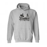 zombie with Letters Hate Fast Food BlackGray Hooded New Hoodies Men Brand Designer Mens Sweatshirt Men with Hoodies Men Luxury