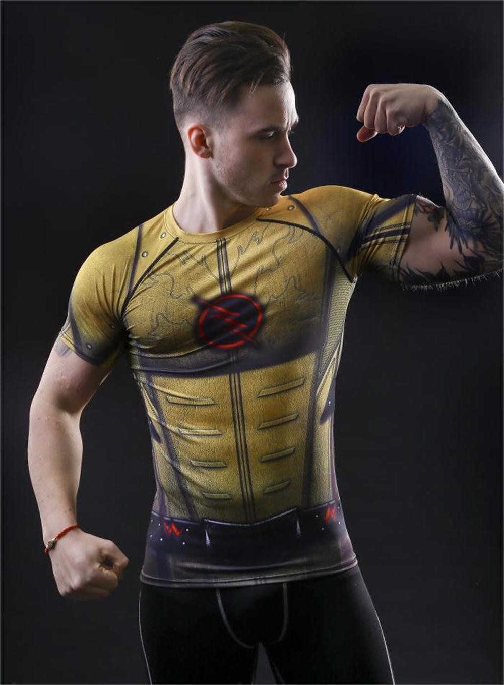 --2016-marvel-batman-compression-shirt-fitness-tights-crossfit-quick-dry-short-sleeve-t-shirt-Summer-32598027811