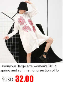 --2017-Spring-Fashion-New-Women-Solid-color-Retro-Bow-tie-Super-big-swing-loose-big-size-black-Dress-32729596145