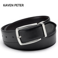 -Men39s-Genuine-Leather-Belt-Waist-Metal-Buckle-Belts-With-Toothpick-Pattern-White-Dress-Belt-And-Bl-32742172527