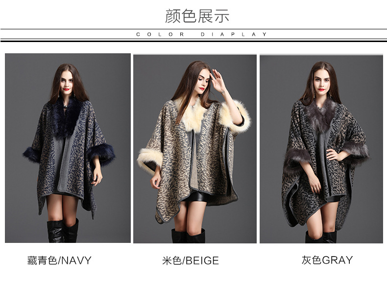 -Winter-Women-Sweater-Cardigan-Female---High-Quality--Faux-Fox-Fur-Collar-Poncho-Cape-Wool-Shawl-Cap-32762862022