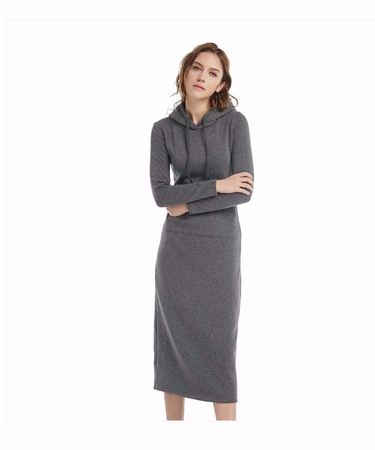 -Women-gray-Casual-Hooded-Dress-Long-Paragraph-Dress-Add-a-Velvet-High-Waisted-Long-Sleeved-2016-Aut-32678657836