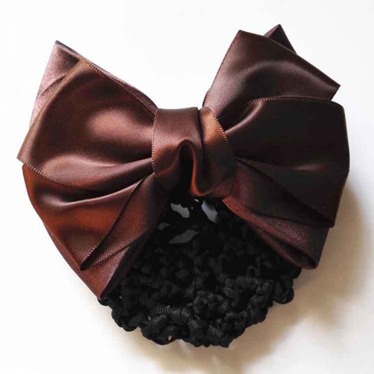 1-PC-Sweet-Girl-Satin-Bow-Barrette-Lady-Hair-Clip-Cover-Bowknot-Bun-Snood-Women-Hair-Accessories-QLM-32635425171