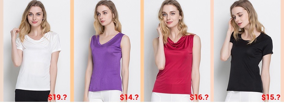 100-Pure-Silk-Women39s-T-Shirts-Femme-Tops-Tees-Shirt-Women-Casual-Solid-Candy-Color-Female-Short-Sl-32653964916