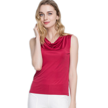 100-Pure-Silk-Women39s-Tank-Tops-Femme-Casual-Blouse-Women-Sleeveless-Vest-Blusa-Feminina-Blouses-La-32714147956