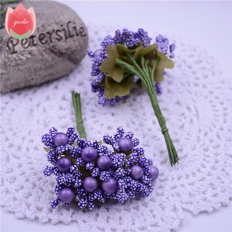 10pcs-Foam-Silk-Stamen-Handmade-Artificial-Berry-Flower-Wedding-Decoration-DIY-Wreath-Gift-Box-Scrap-32680554157