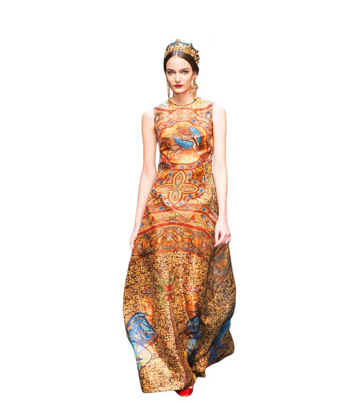 1388-Free-Shipping--Woman-Fashion-Runway-Ethnic-Retro-Vintage-Long-Maxi-Silk-Print-Dresses-for-Women-32455826046