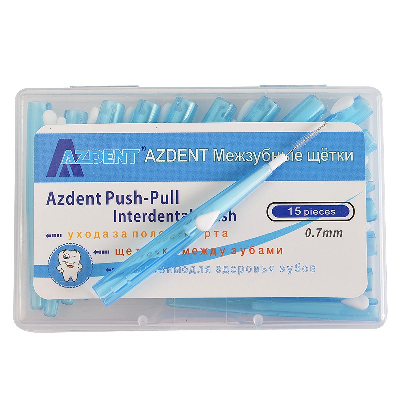 15-pcspack-Push-Pull-Interdental-Brush-07mm-Gum-Interdental-Brush-Orthodontic-Wire-Brush-Toothbrush--32648402742