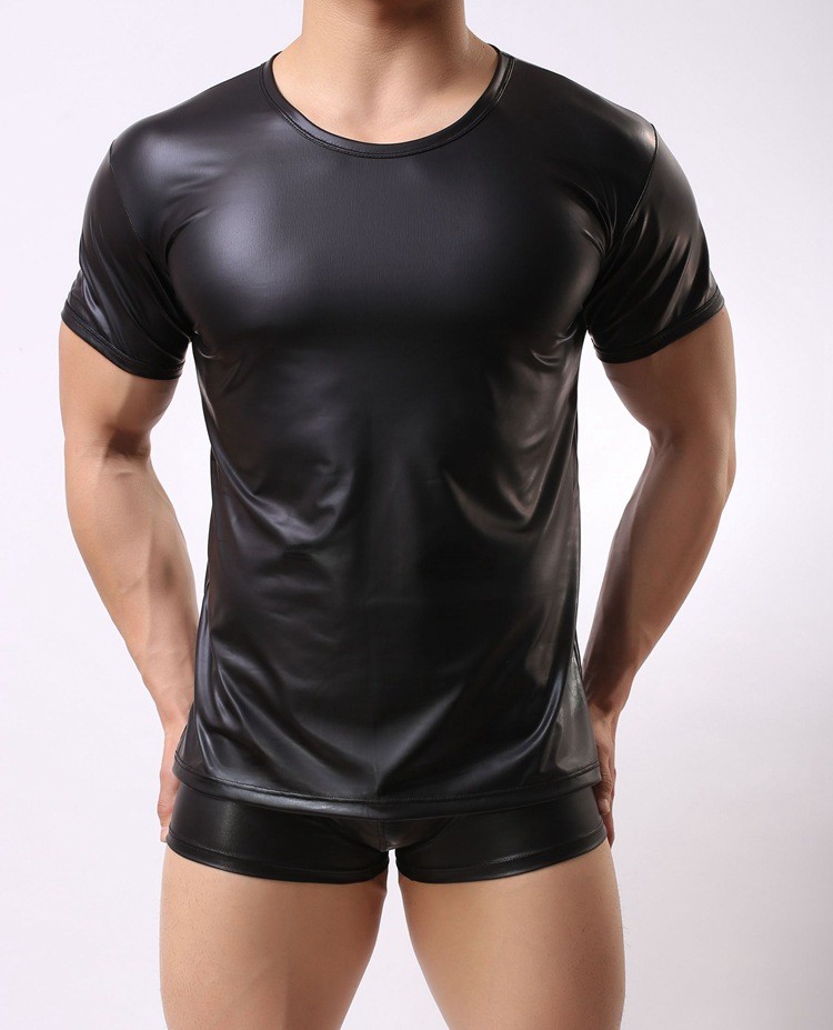 1PCS-Cool-Men-PU-Faux-Leather-T-Shirts-Hot-Sexy-Club-Dance-Wear-Light-Standard-Man-T-shirt-Cool-Paja-32710339775