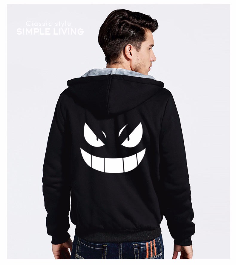 2016--Men-Hoodies-Pocket-Monster-Anime-Gengar-Pokemon-Hip-Hop-Sweatshirts-Zipper-Fleece-Tracksuits-U-32718744530