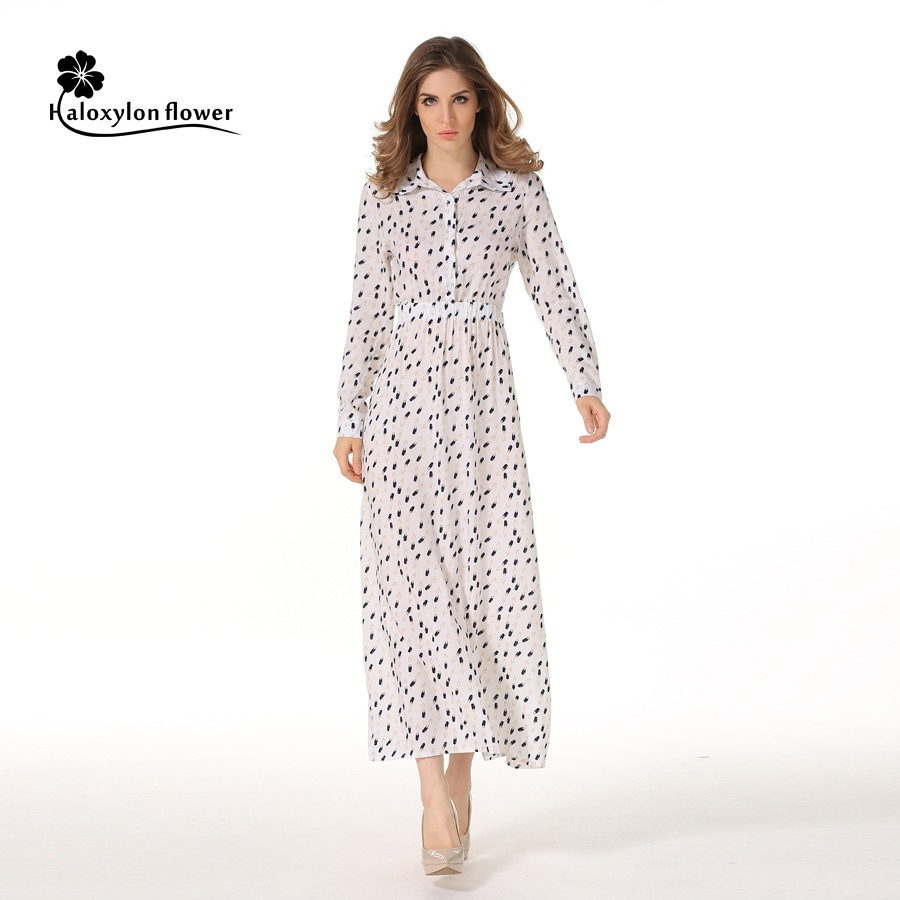 2016-Autumn-Fashion-Women-Vintage-Cotton-Floral-Print-Robe-Maxi-Dresses-Slim-Shirt-Dress-Lapel-Long--32744287794