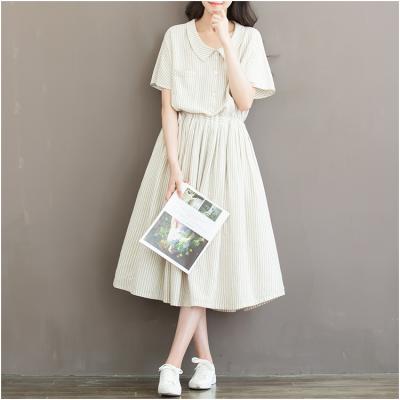 2016-Autumn-New-Fashion-Korean-Style-Women-Loose-Casual-Knee-length-Turtleneck-Dresses-Patchwork-lon-32728492957