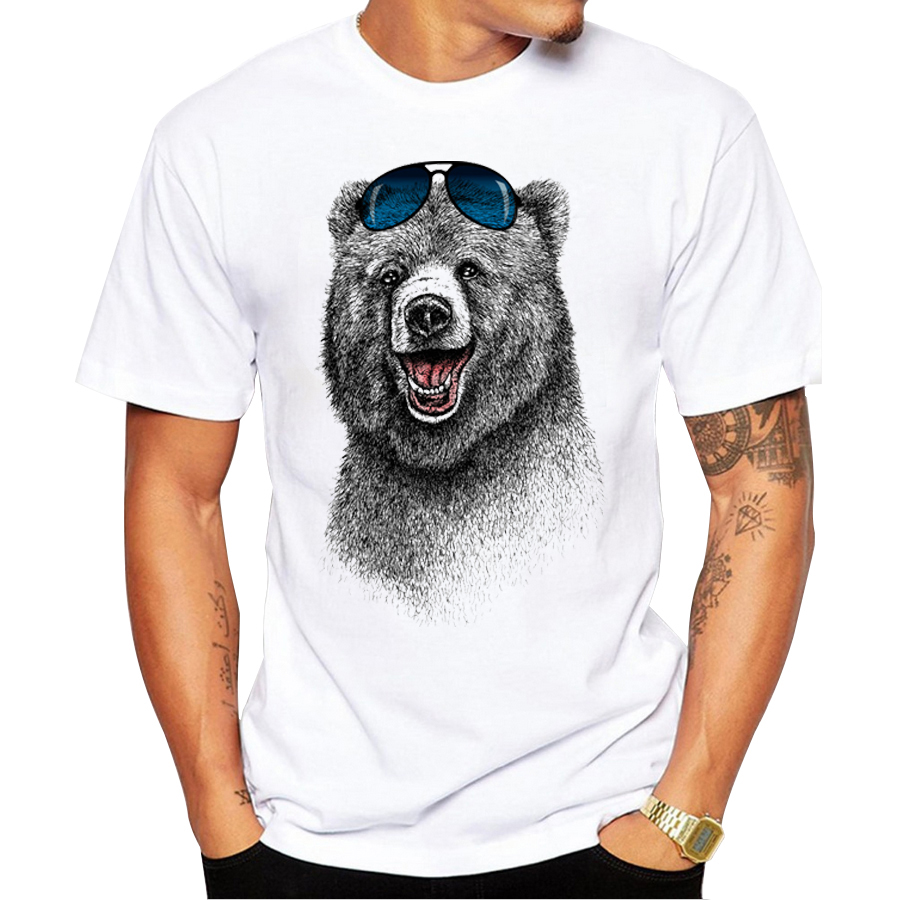 2016-Cheapest-Fashion-Laughing-Bear-Men-T-shirt-Short-sleeve-men-The-Happiest-Bear-Retro-Printed-T-S-32744412224