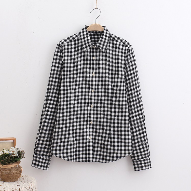 2016-Fashion-Plaid-Shirt-Female-College-style-women39s-Blouses-Long-Sleeve-Flannel-Shirt-Plus-Size-C-32648794649