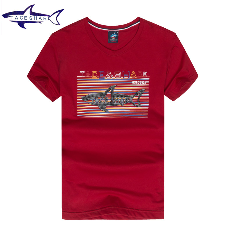 2016-High-Quality-TopsampTees-Men39s-Tace-Shark-Polo-Shirts-fashion-Style-Summer-Striped-Shark-brand-32612928525