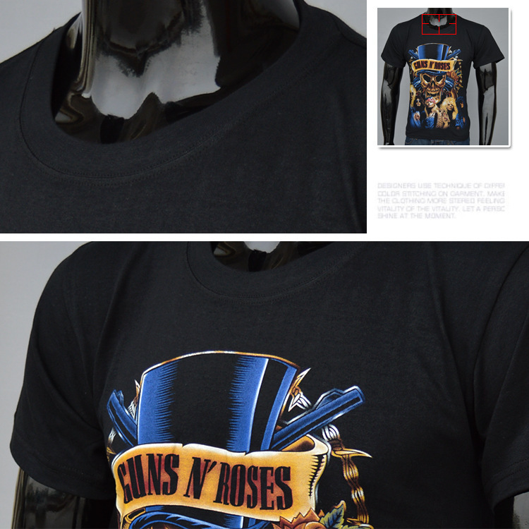 2016-Men-T-Shirts-Famous-Rock-Band-Guns-N-Roses-Printed-100-180g-Combed-Cotton-Top-Tee-camisetas-Bra-32664575717