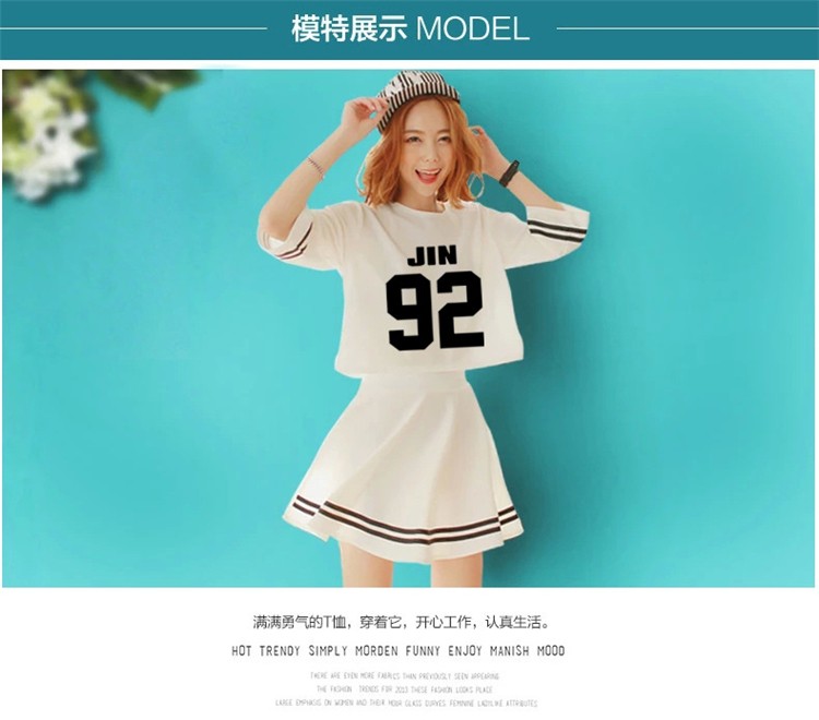 2016-NEW-kpop-bts-Bangtan-Boys-summer-Women-dress-Clothes-k-pop-bts-female-Short-sleeve-Leisure-suit-32604317450