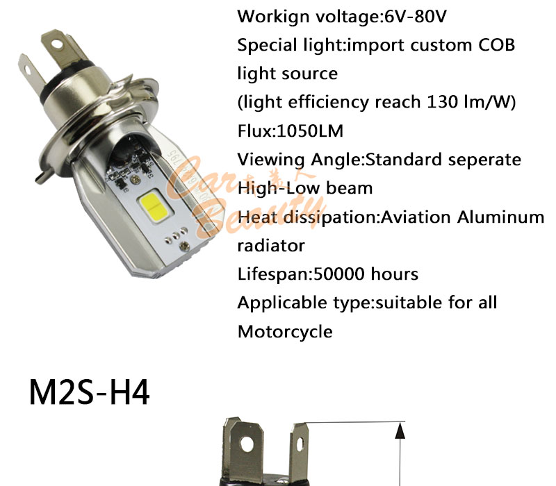 2016-New--H4-Led-HiLo-Beam-in-Car-Light-Source-8W-1050LM-12V-6000K-Motorcycle-Headlight-Bulbs-Moped--32572535544