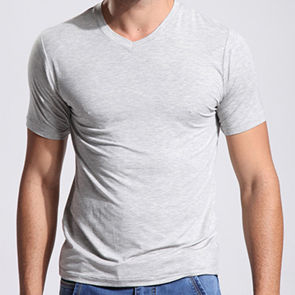 2016-New-Bamboo-Fiber-Anti-sweat-smell-T-shirt-Summer-Breathable-High-quality-Men-Solid-O-Neck-Loose-1932099027