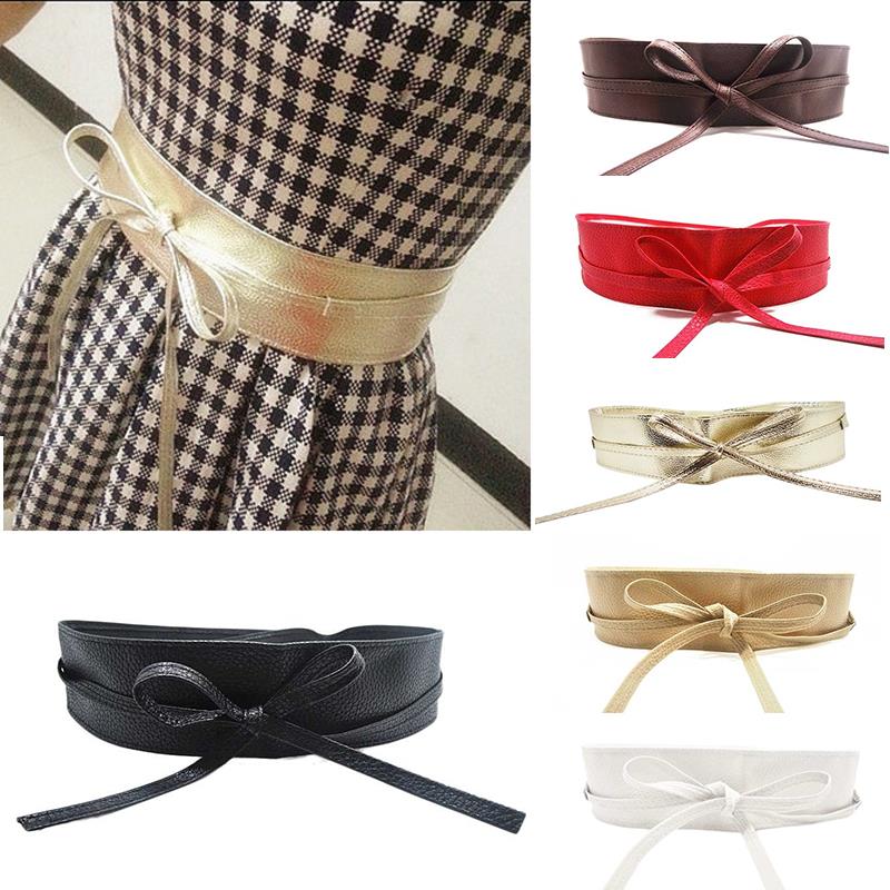 2016-New-Fashion-Women-Dress-belt-Soft-PU-Leather-Wide-Self-Tie-Wrap-Around-Waist-Accessories-Freesh-32672851484