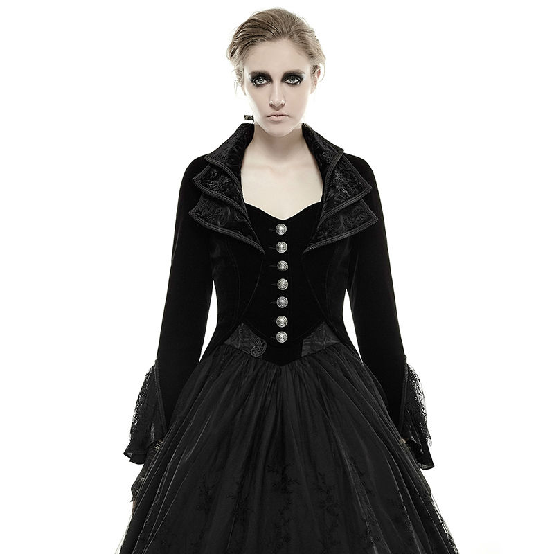 2016-New-Punk-Rave-Fashion-Black-gothic-jacket-Rock-cosplay-Kera-Steampunk-women-Coat-y65-32656625450