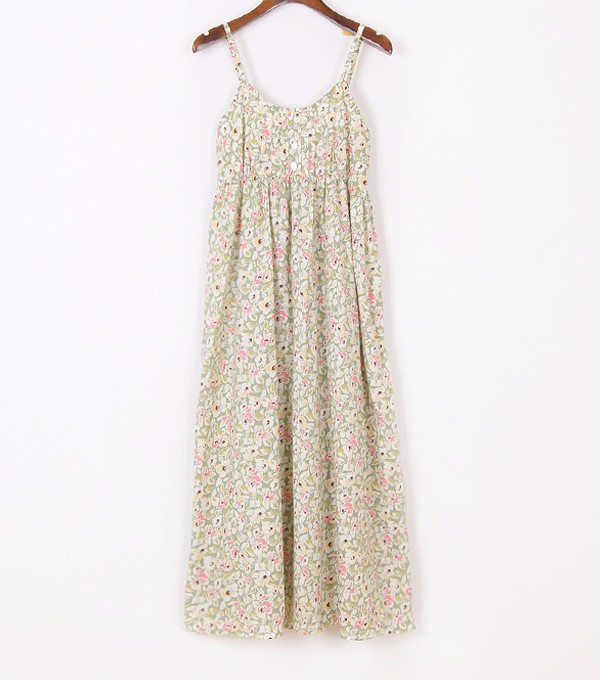 2016-New-Summer-Style-Women-backless-Cotton-floral-printed-long-Dress-cute-elegant-girls-junior-beac-32694432437