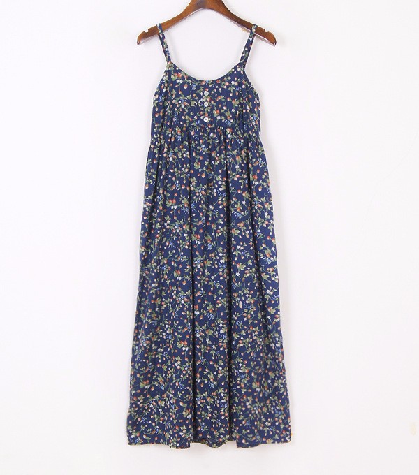 2016-New-Summer-Style-Women-backless-Cotton-floral-printed-long-Dress-cute-elegant-girls-junior-beac-32694432437