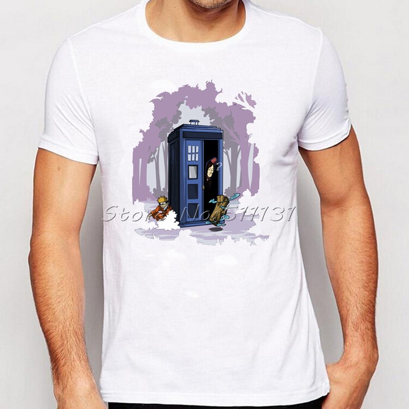 2016-Newest--Breaking-the-Time-Tardis-doctor-who-Printed-T-shirts-men39s-fashion-short-sleeve-Novelt-32574110388