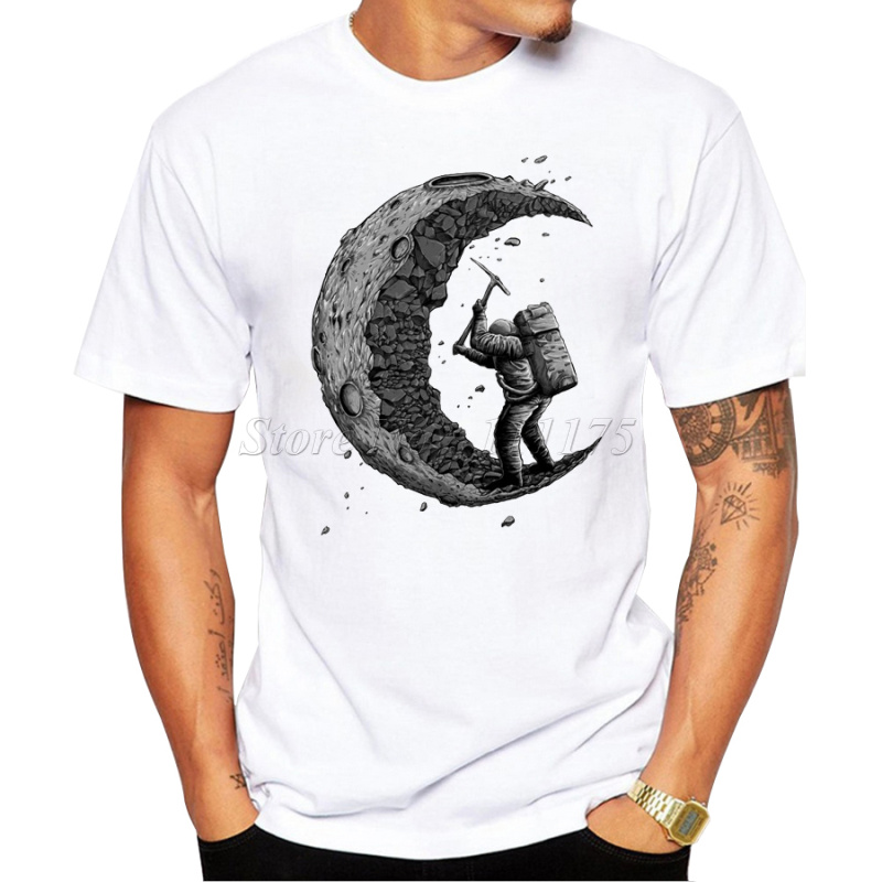 2016-Summer-Fashion-digging-the-moon-Design-T-Shirt-Men39s-High-Quality-Custom-Printed-Tops-Hipster--32673721867