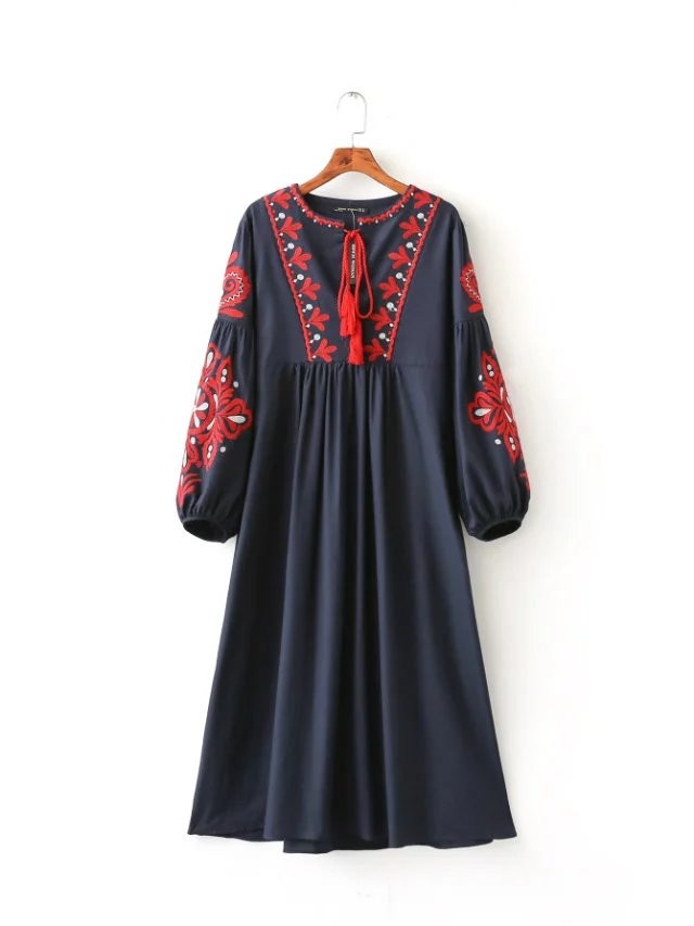 2016-autumn-women-bohemian-elegant--vestidos-lantern-sleeve-long-dress-national-style-floral-embroid-32751187274