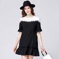 2016-fall-new-professional-large-size-XL-5XL-women39s-dress-classic-double-breasted-v-neck-dresses-f-32728938491