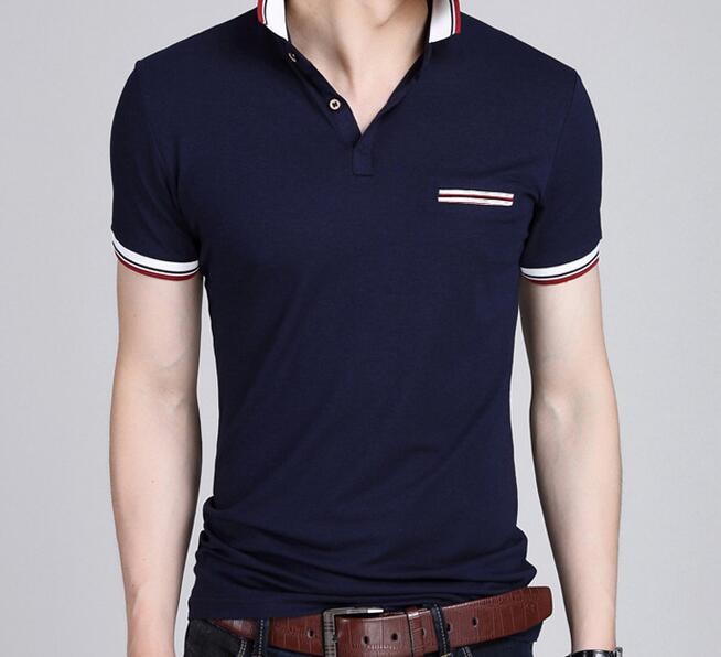 2016-fashion-new-design-solid-color-men39s-short-sleeve-polo-shirt-slim-shirt-for-men-tee-tops-32662648615