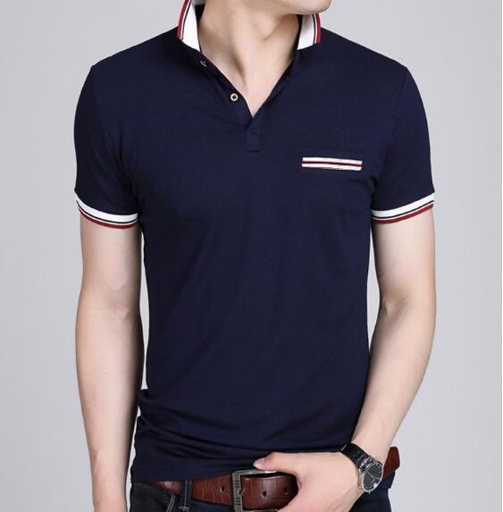 2016-fashion-new-design-solid-color-men39s-short-sleeve-polo-shirt-slim-shirt-for-men-tee-tops-32662648615