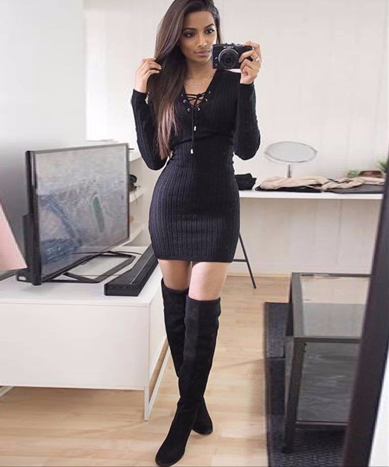 2016-new-fashion-autumn-women-front-lace-up-v-neck-long--sleeve-slim-bodycon-sexy-Mini-knitted-sweat-32758510827