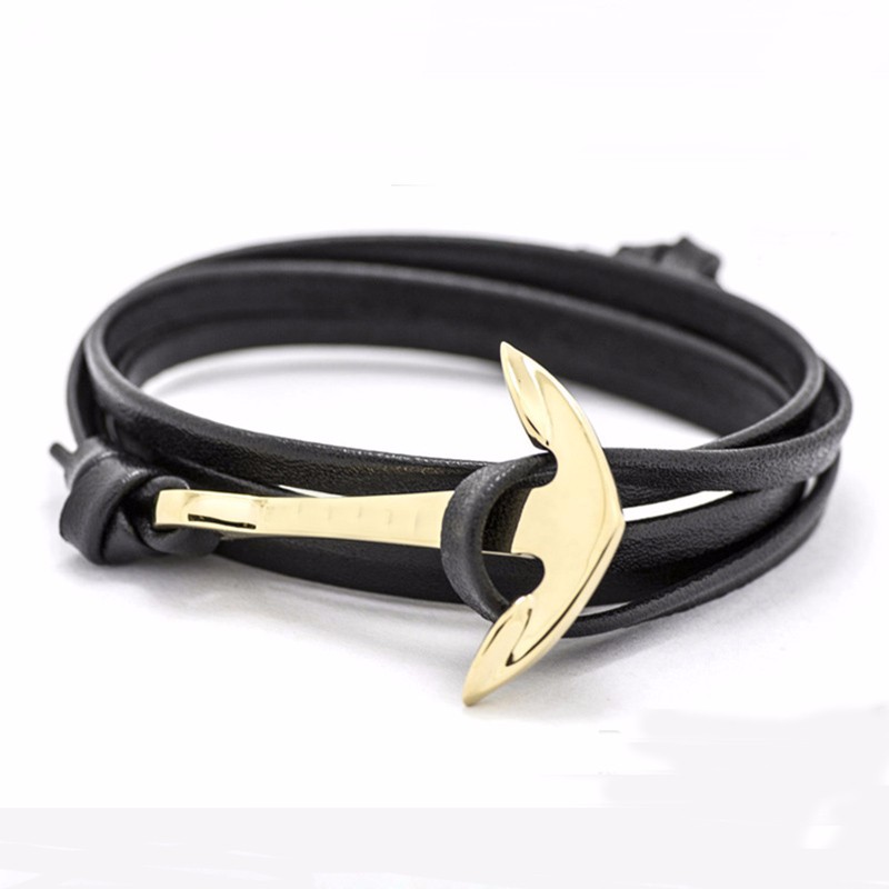 2016-new-hand-woven-leather-anchor-bracelet-with-male-and-female-charm-bracelet-jewelry-bracelet-Mal-32675145935