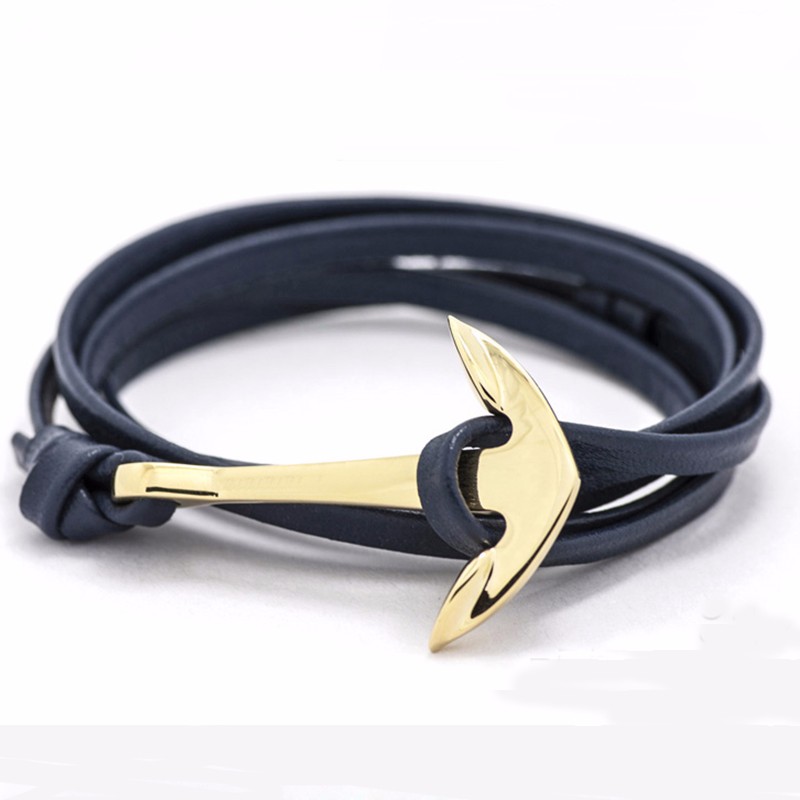 2016-new-hand-woven-leather-anchor-bracelet-with-male-and-female-charm-bracelet-jewelry-bracelet-Mal-32675145935