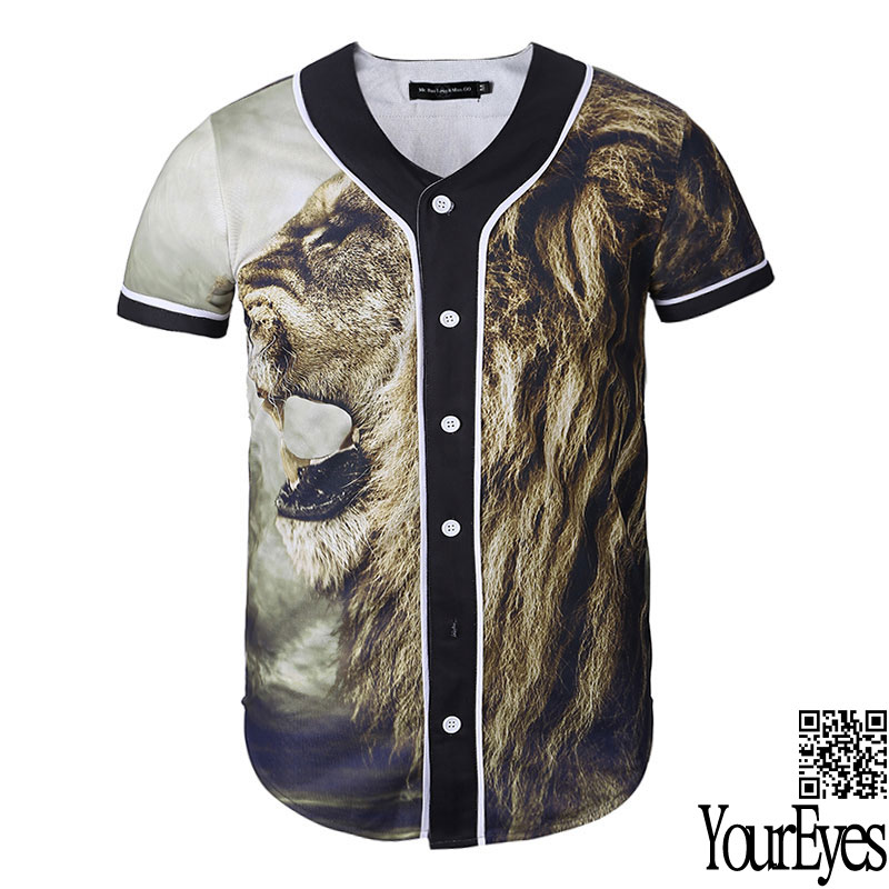 2016-newest-high-quality-hip-hop-t-shirt-with-animal-pirnt-lioncat-black-white-graphic-t-shirts-stre-32704714091