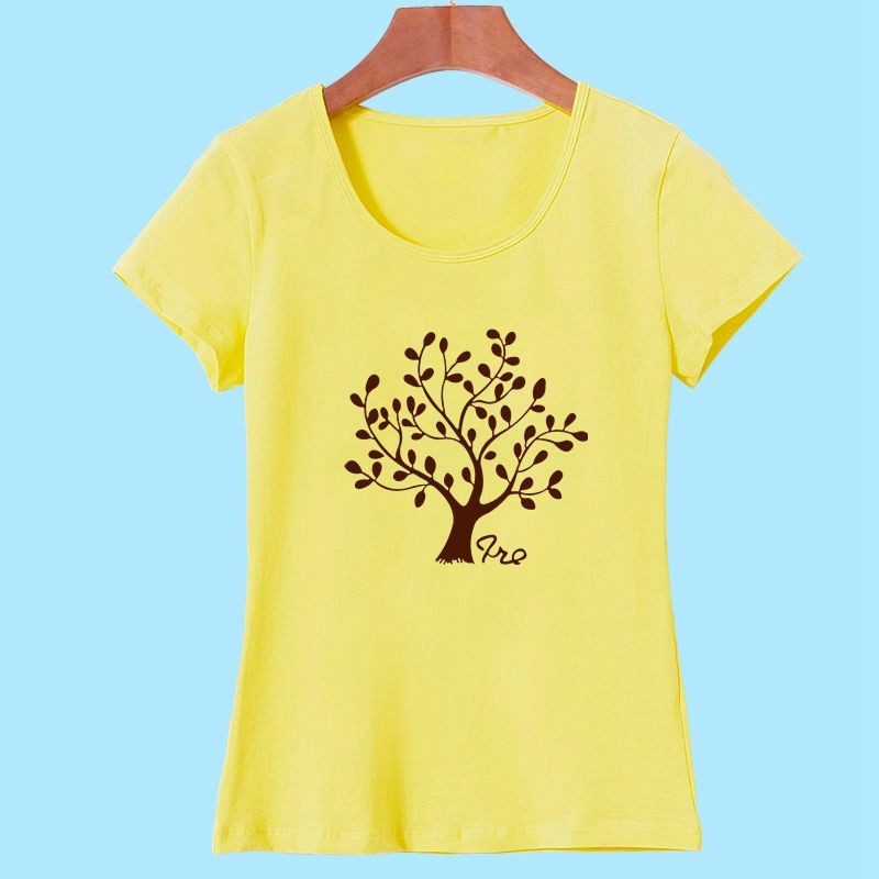 2016Hip-Hop-Cotton-Women-Tshirts-O-Neck-Tree-Printed-Female-T-shirt-Short-Sleeve-Slim-Fit-Popular-Gi-32654354253