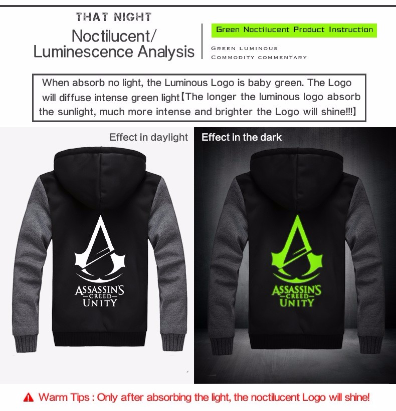 2016New-Winter-Fashion-Luminous-pattern-Assassin-Creed-Hoodie-Zipper-Sweatshirt-Ticken-Cool-Hoodies--32762135972