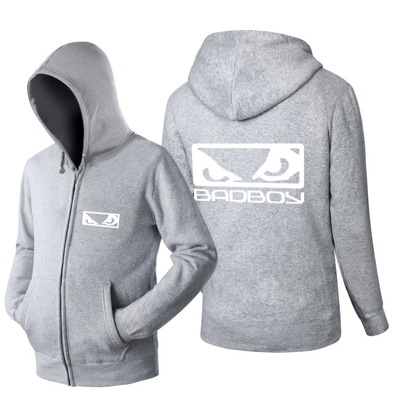 2016Spring-and-Autumn--Long-Sleeves-Hoodies-Fleece-MMA-Badboy-Bad-Boy-Zipper-printing-Casual-Sweatsh-32742538618