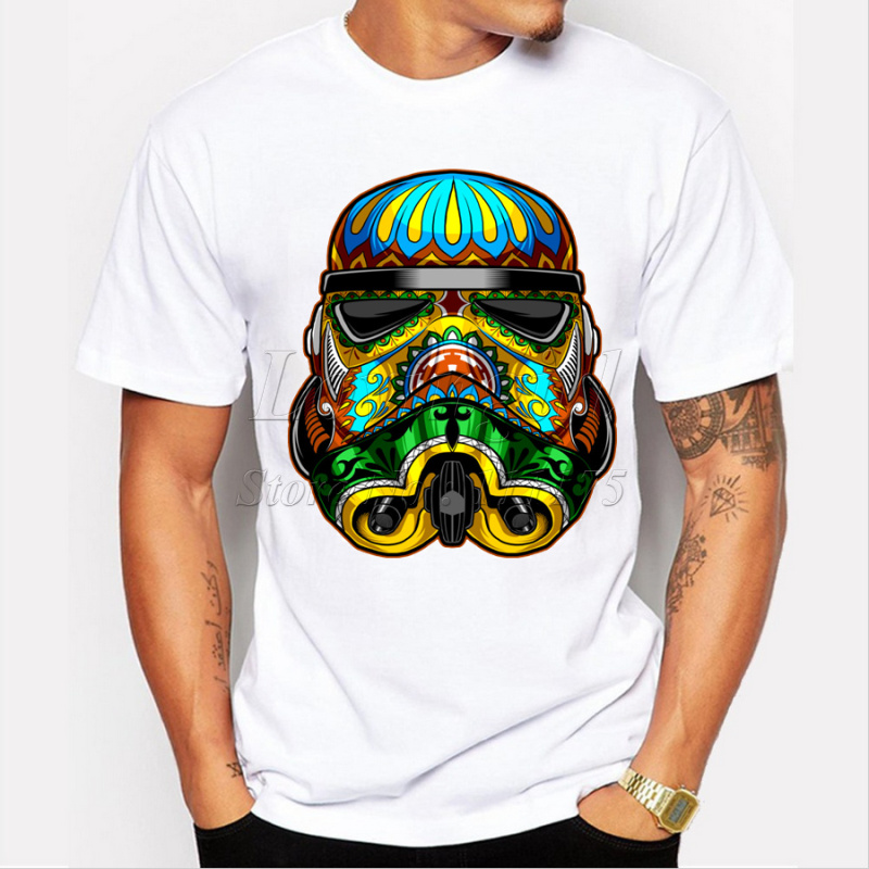 2017--Stormtrooper-printed-t-shirt-funny-men39s-tee-shirts-Hipster-O-neck-cool-tops-32439310024