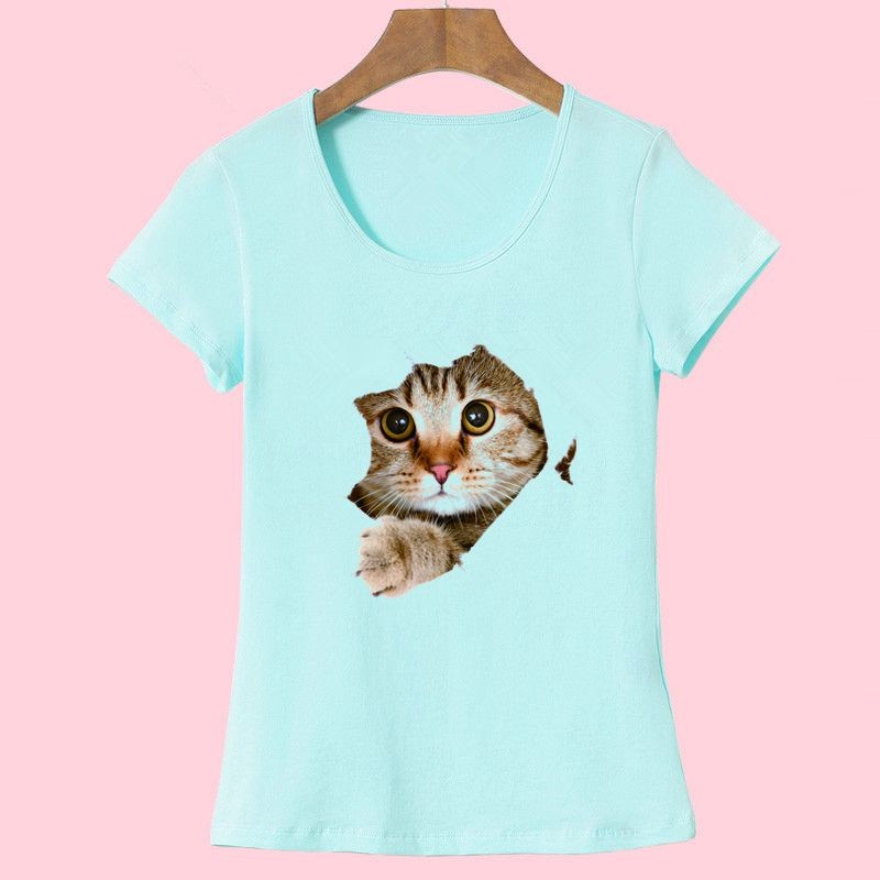 2017-Brand-New-Fashion-Summer-Harajuku-Animal-Cat-Print-Shirt-O-Neck-Short-Sleeve-T-Shirt-Women-Tops-32648869233