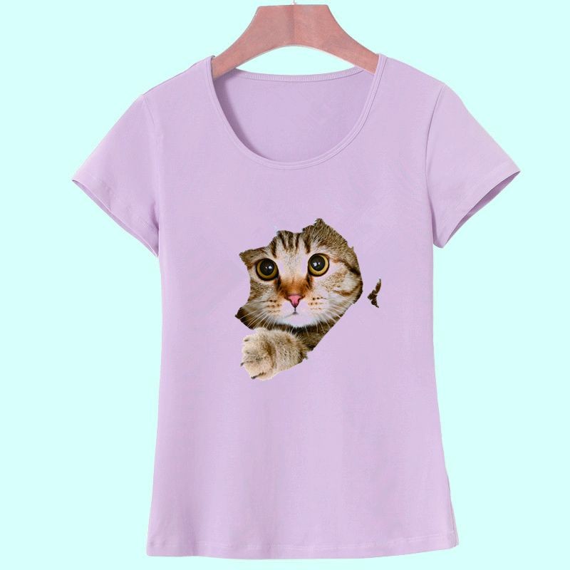 2017-Brand-New-Fashion-Summer-Harajuku-Animal-Cat-Print-Shirt-O-Neck-Short-Sleeve-T-Shirt-Women-Tops-32648869233