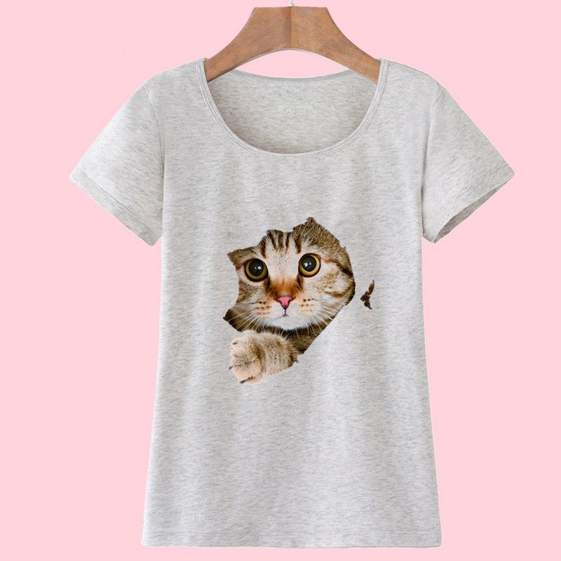 2017-Brand-New-Fashion-Summer-Harajuku-Animal-Cat-Print-Shirt-O-Neck-Short-Sleeve-T-Shirt-Women-Tops-32648869233