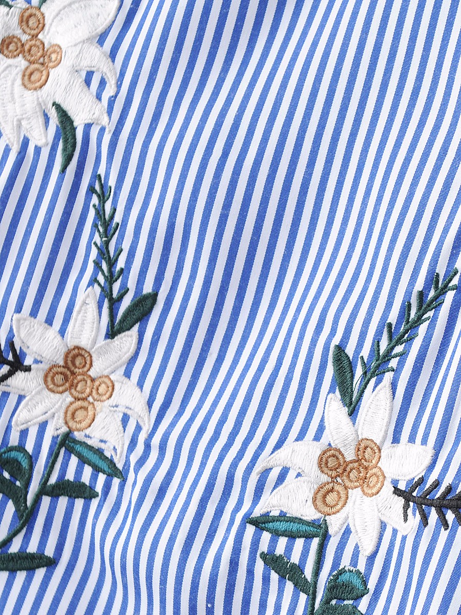 2017-Fashion-Women-Blue-Striped-Floral-Embroidery-Shirt-Long-Sleeve-o-neck-Blouse-Female-Casual-Offi-32779384506