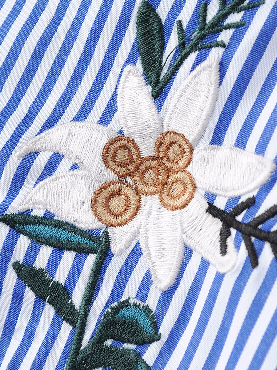 2017-Fashion-Women-Blue-Striped-Floral-Embroidery-Shirt-Long-Sleeve-o-neck-Blouse-Female-Casual-Offi-32779384506