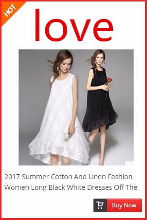 2017-Free-Shipping-Summer-Autumn-Women-White-Flowers-Cotton-Dress-Loose-Casual-Solid-O-neck-Knee-len-32630100173